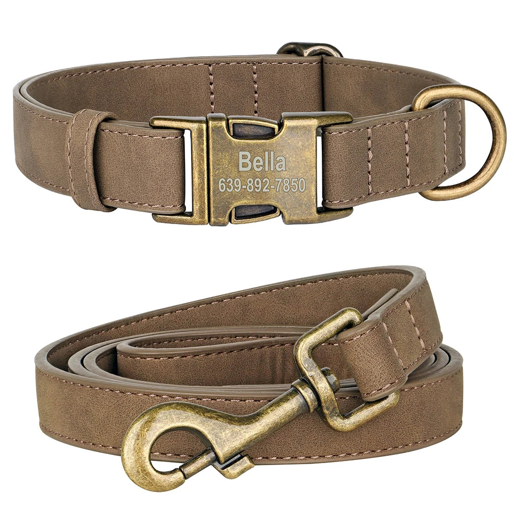 🦴 Personalized Dog Collars Collection – Custom Engraved, Stylish & Secure 🐾