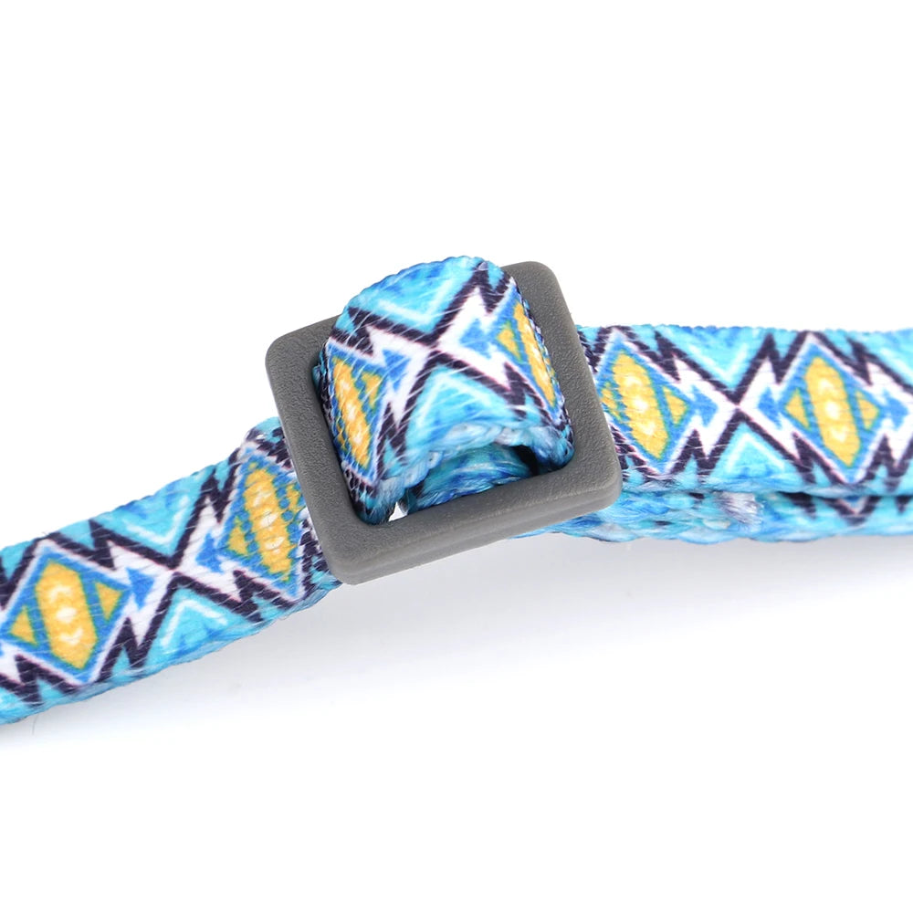Custom Cat Collar with Engraved ID Tag & Bell – Personalized Safety Collar for Cats & Small Dogs