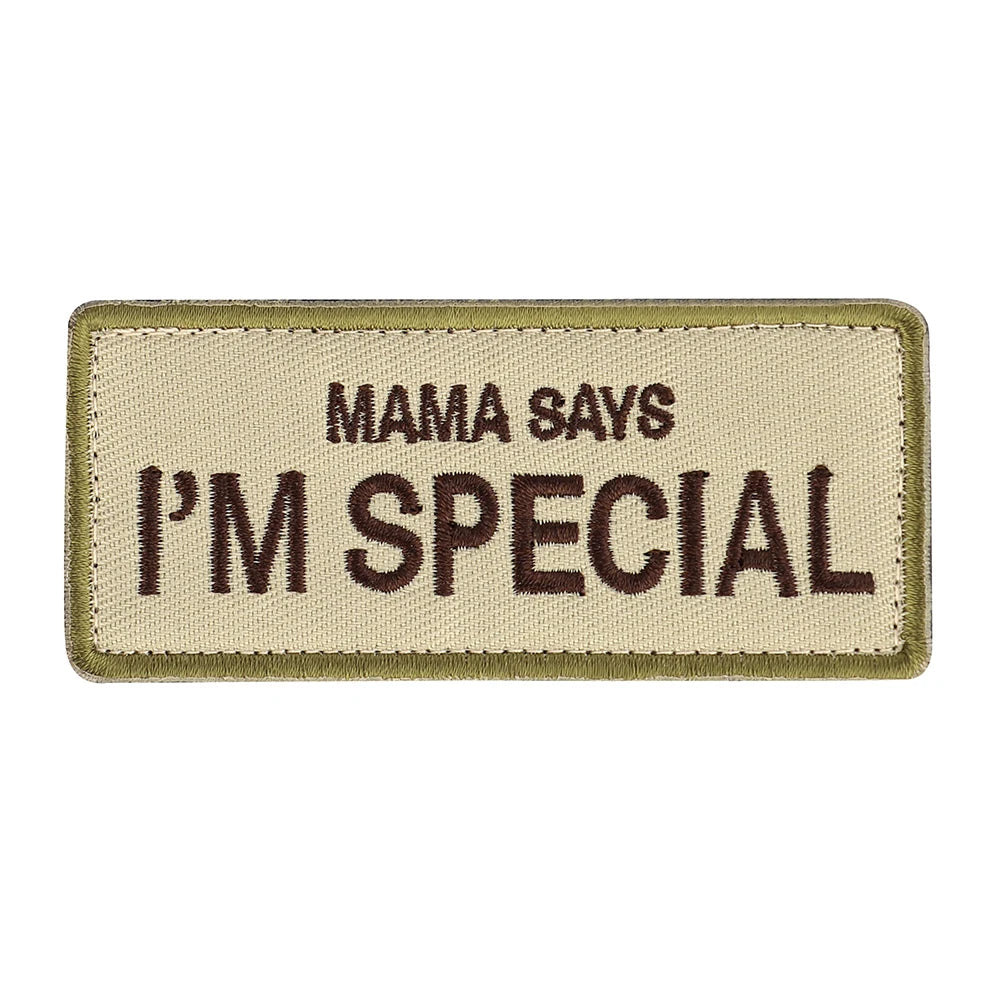 Dog Harness & Collar Patch Tags – “I’m Special”, “In Training”, “No Touch No Talk No Eye Contact”