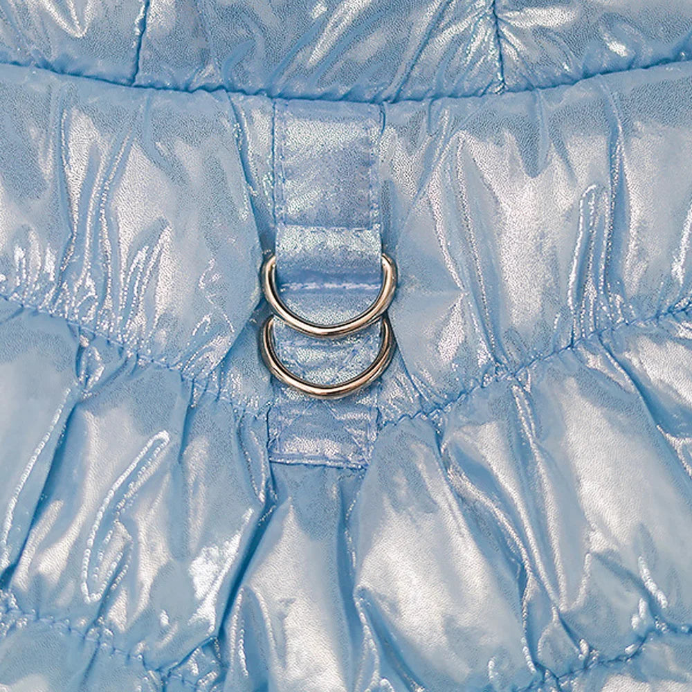 Winter Dog Jacket – Warm Cotton Coat with Fur Hood