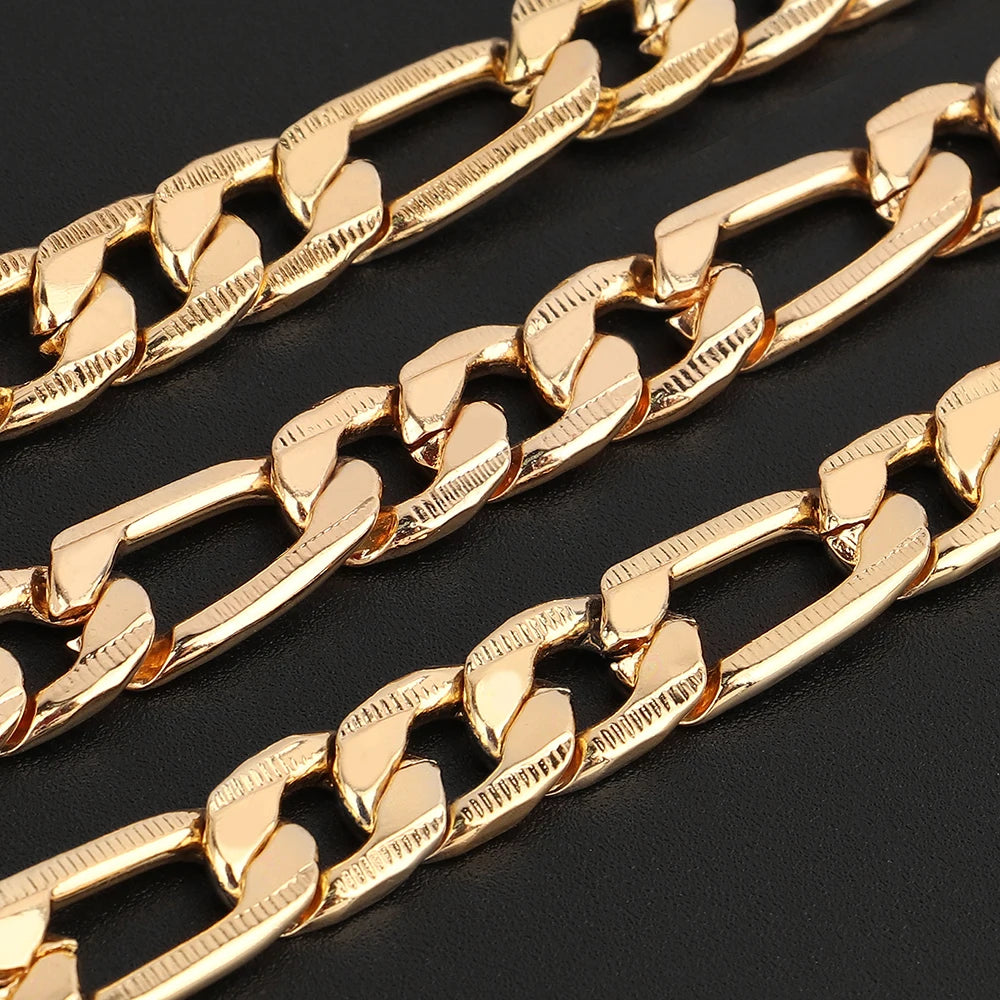 Pet Dog Chain Choke Collar Necklace – Gold Metal Training Collar for Dogs & Cats