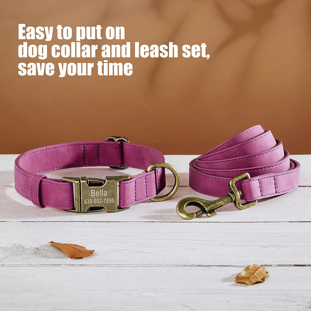 🦴 Personalized Dog Collars Collection – Custom Engraved, Stylish & Secure 🐾