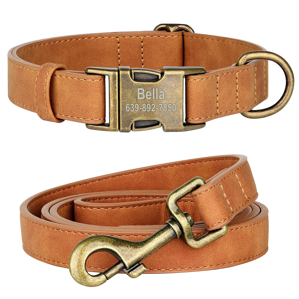 🦴 Personalized Dog Collars Collection – Custom Engraved, Stylish & Secure 🐾