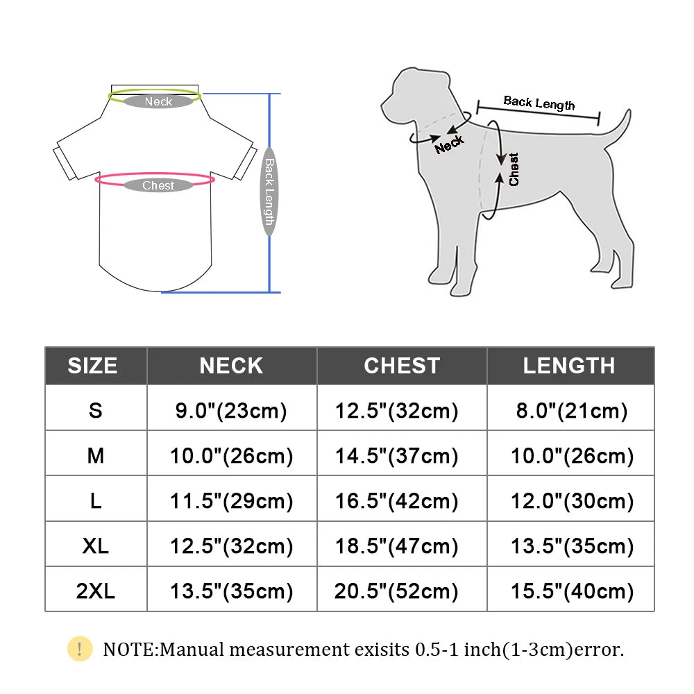 Christmas Dog Clothes – Soft Fleece Puppy & Cat Winter Outfit