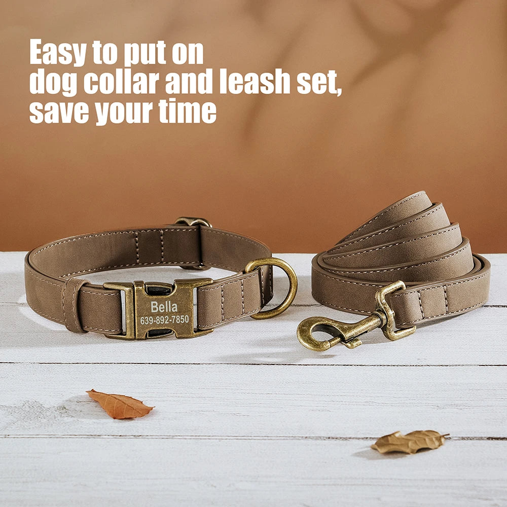 🦴 Personalized Dog Collars Collection – Custom Engraved, Stylish & Secure 🐾