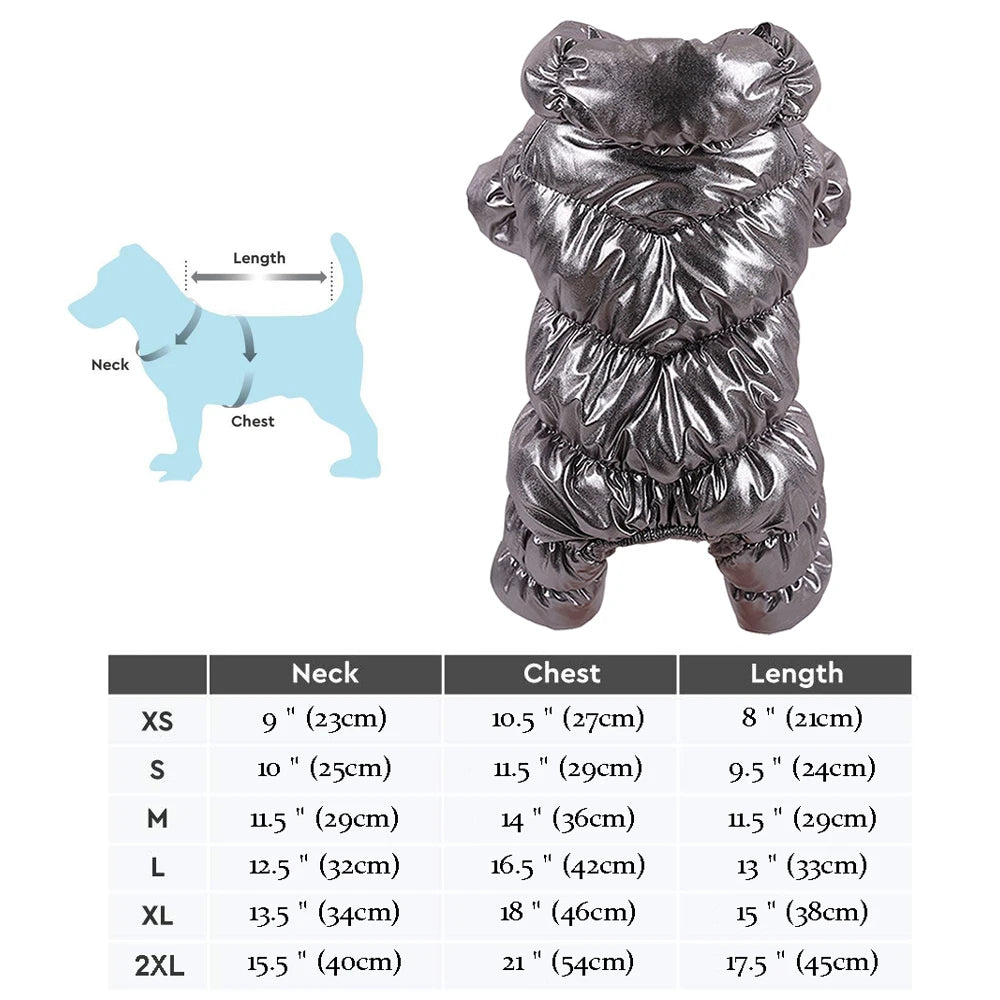 Warm Winter Dog Coat – Waterproof Jacket for Small & Medium Breeds
