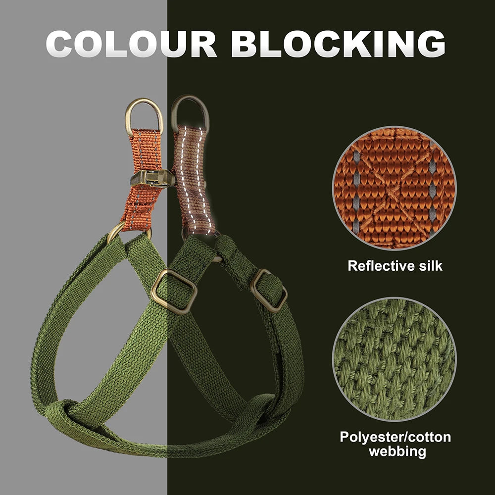 Mesh Nylon Dog Harness Puppy Cat Harness Vest Adjustable Walking Vests For Small Medium Dogs Chihuahua Pitubull Yorkshire