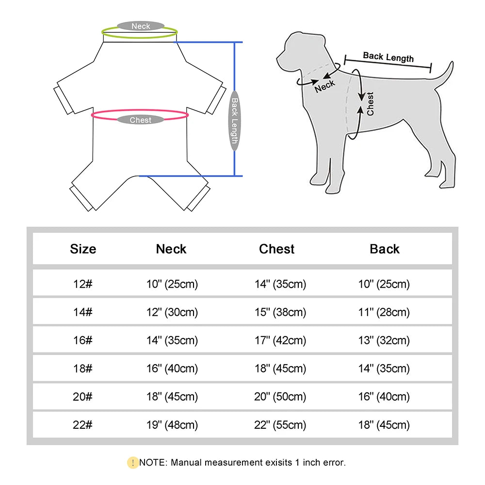 Thick Warm Waterproof Dog Jacket – Winter Coat with Reflective Strips
