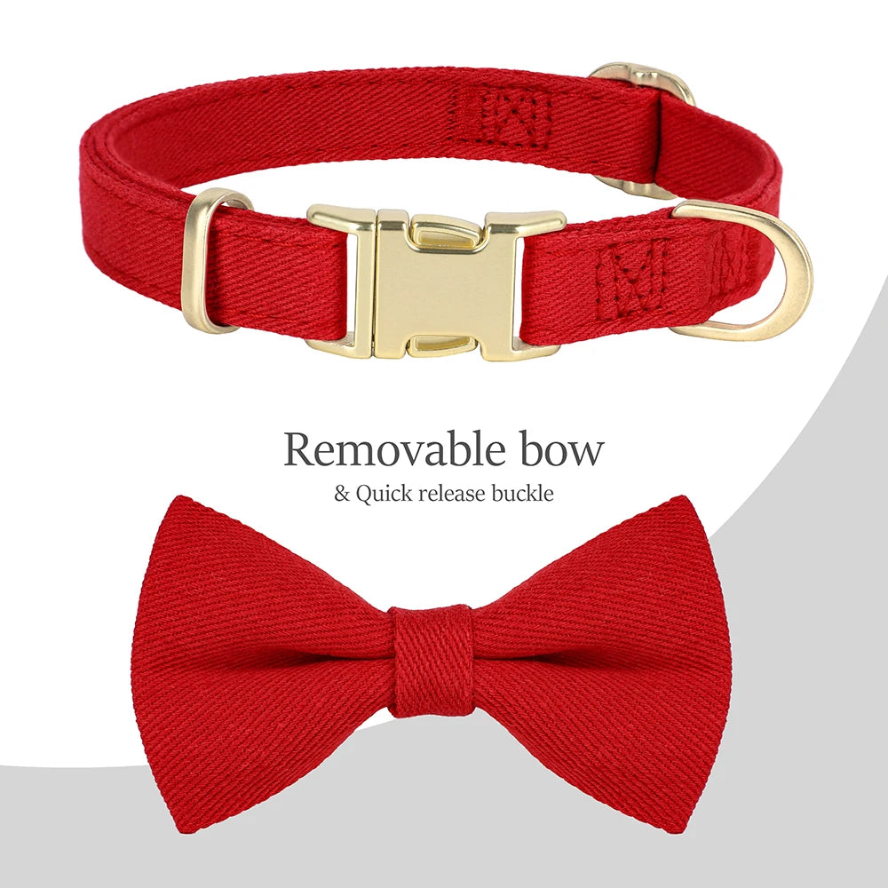 Small Dog Harness & Leash Set – Adjustable Pet Vest with Bowknot Collar for Small & Medium Dogs