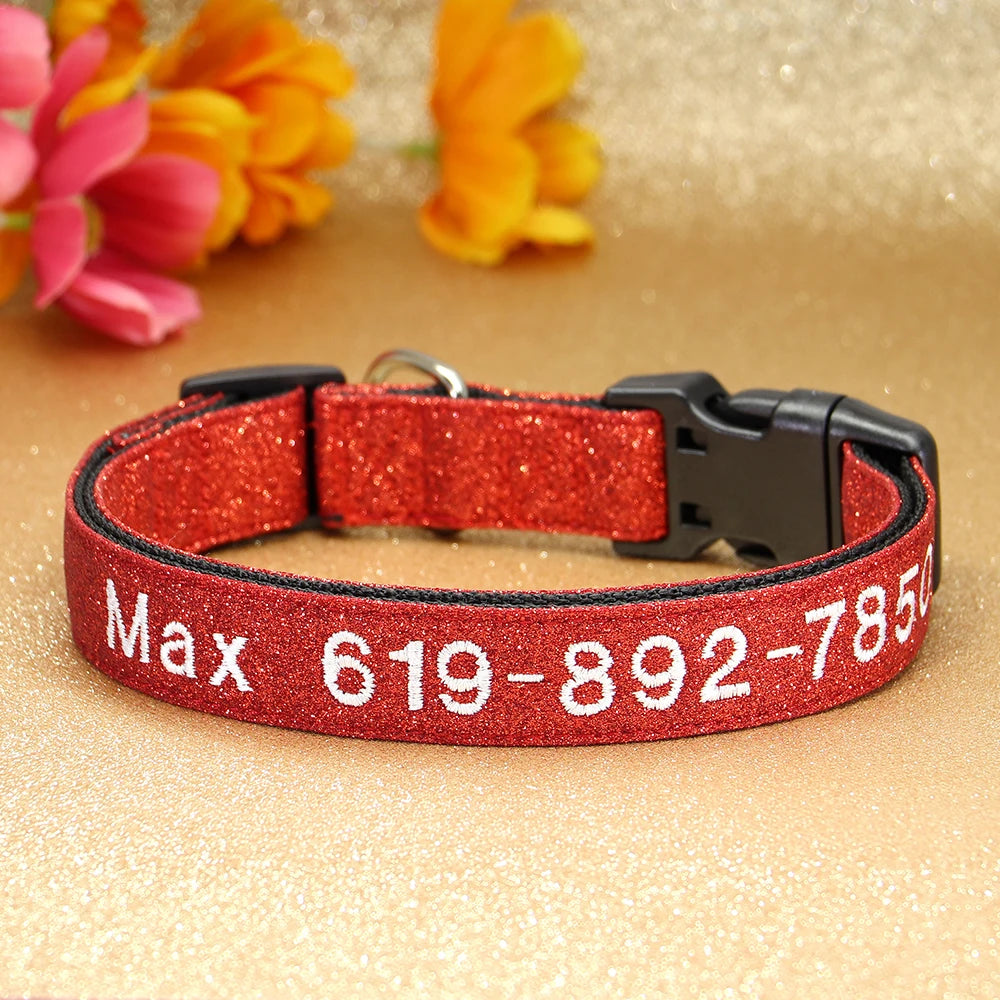 ✨ Personalized Dog Collar with Embroidered Name & Phone Number – Keep Your Pup Safe in Style!