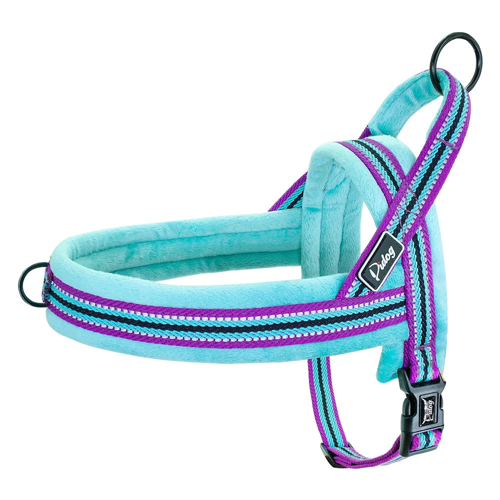 No-Pull Reflective Dog Harness – Adjustable Soft Padded Vest for Small, Medium & Large Dogs