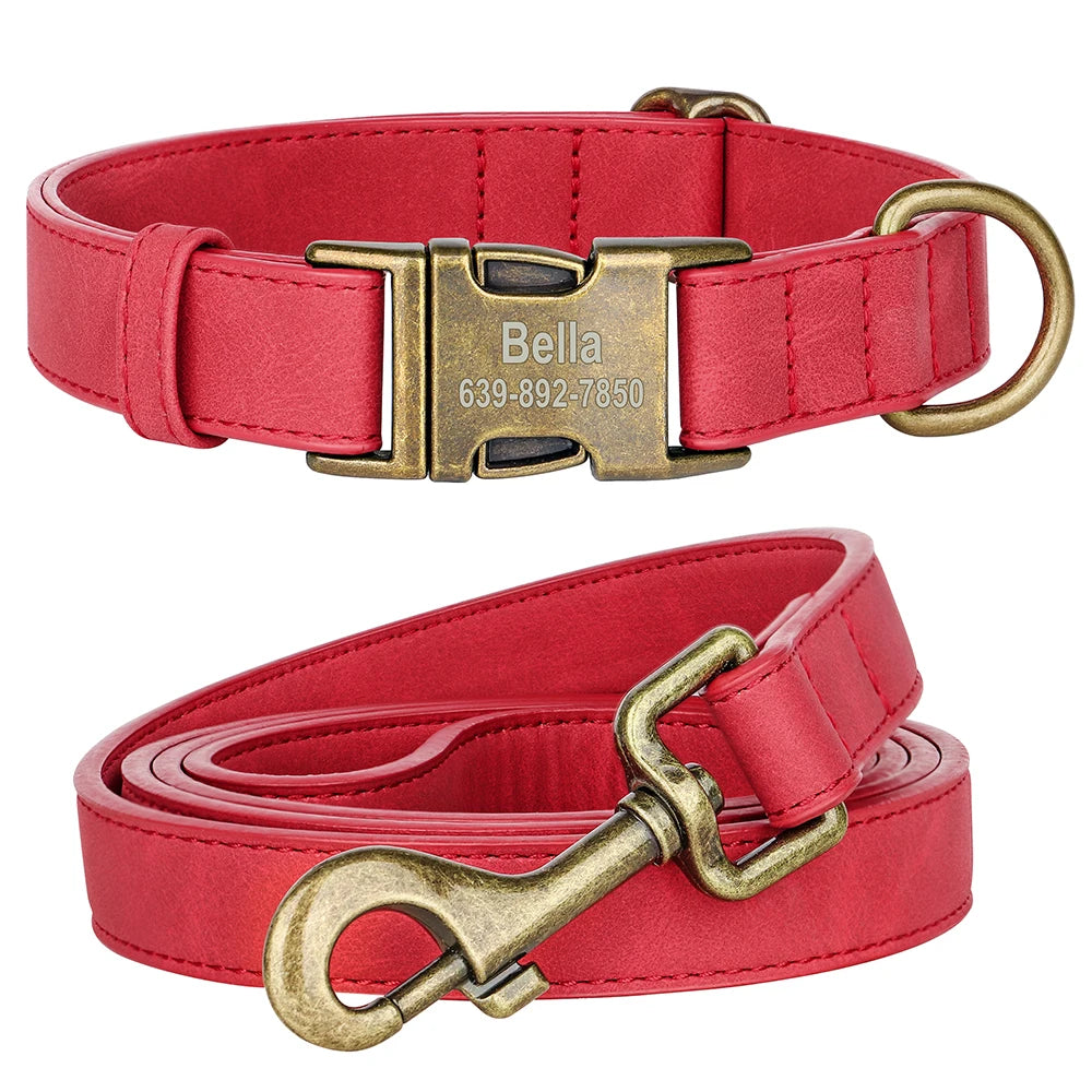 🦴 Personalized Dog Collars Collection – Custom Engraved, Stylish & Secure 🐾