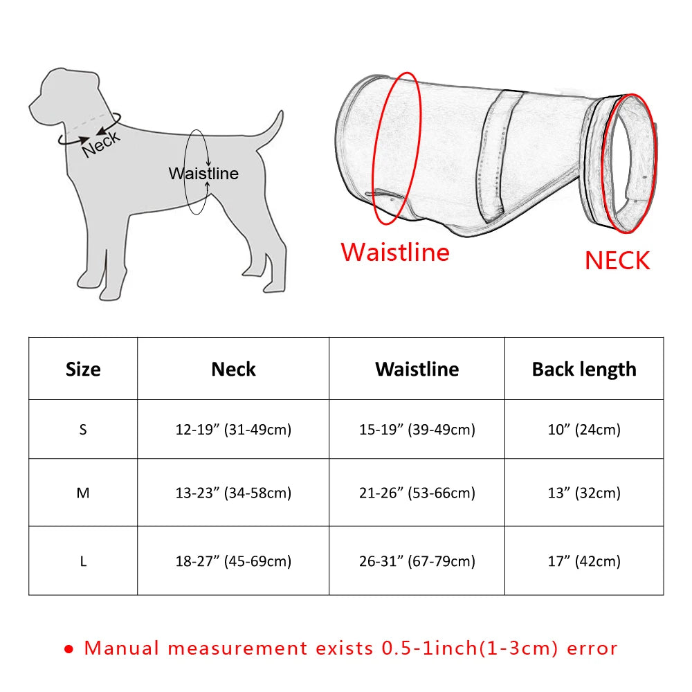 Reflective Dog Safety Vest – Breathable Outdoor Gear for Small, Medium & Large Dogs
