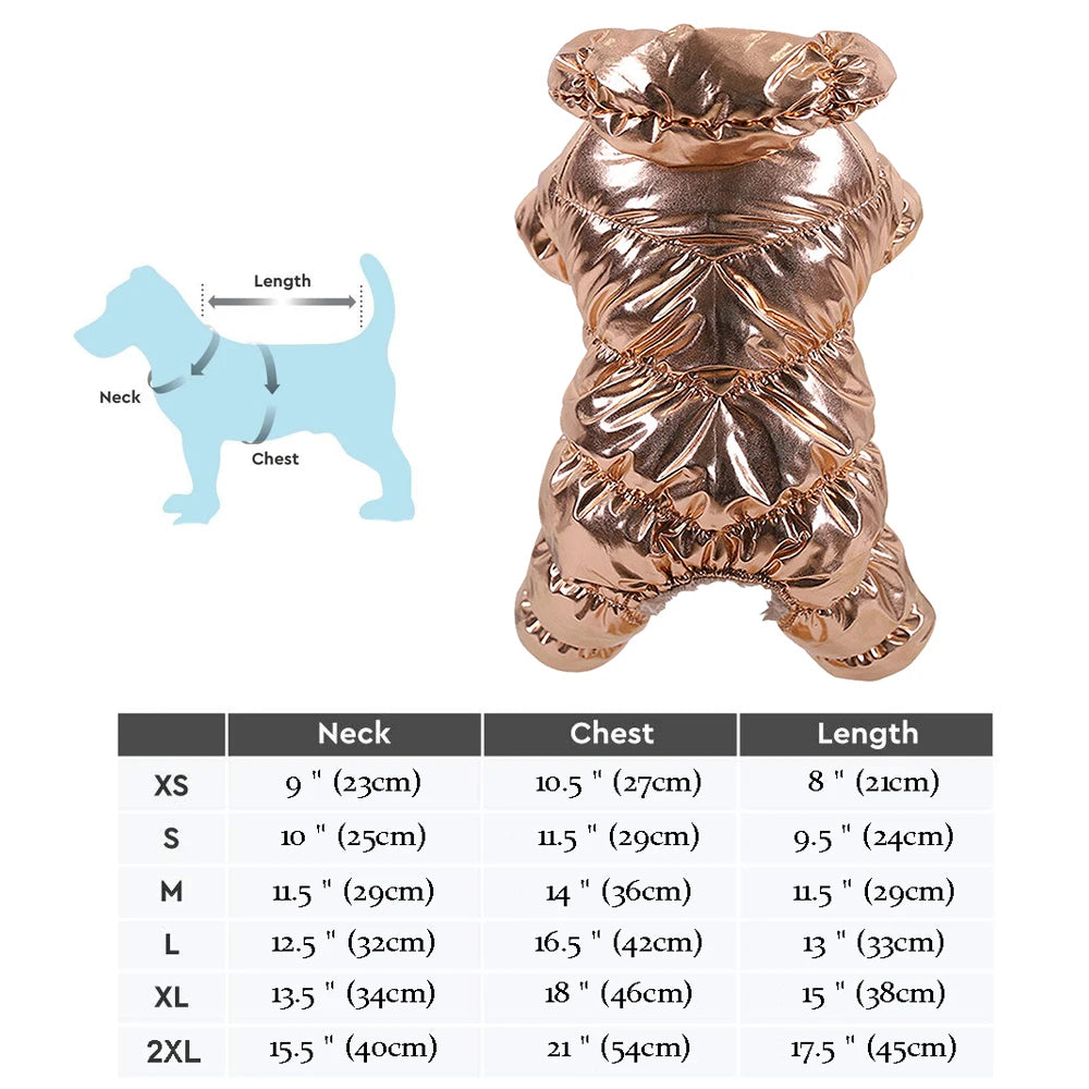 Warm Winter Dog Coat – Waterproof Jacket for Small & Medium Breeds