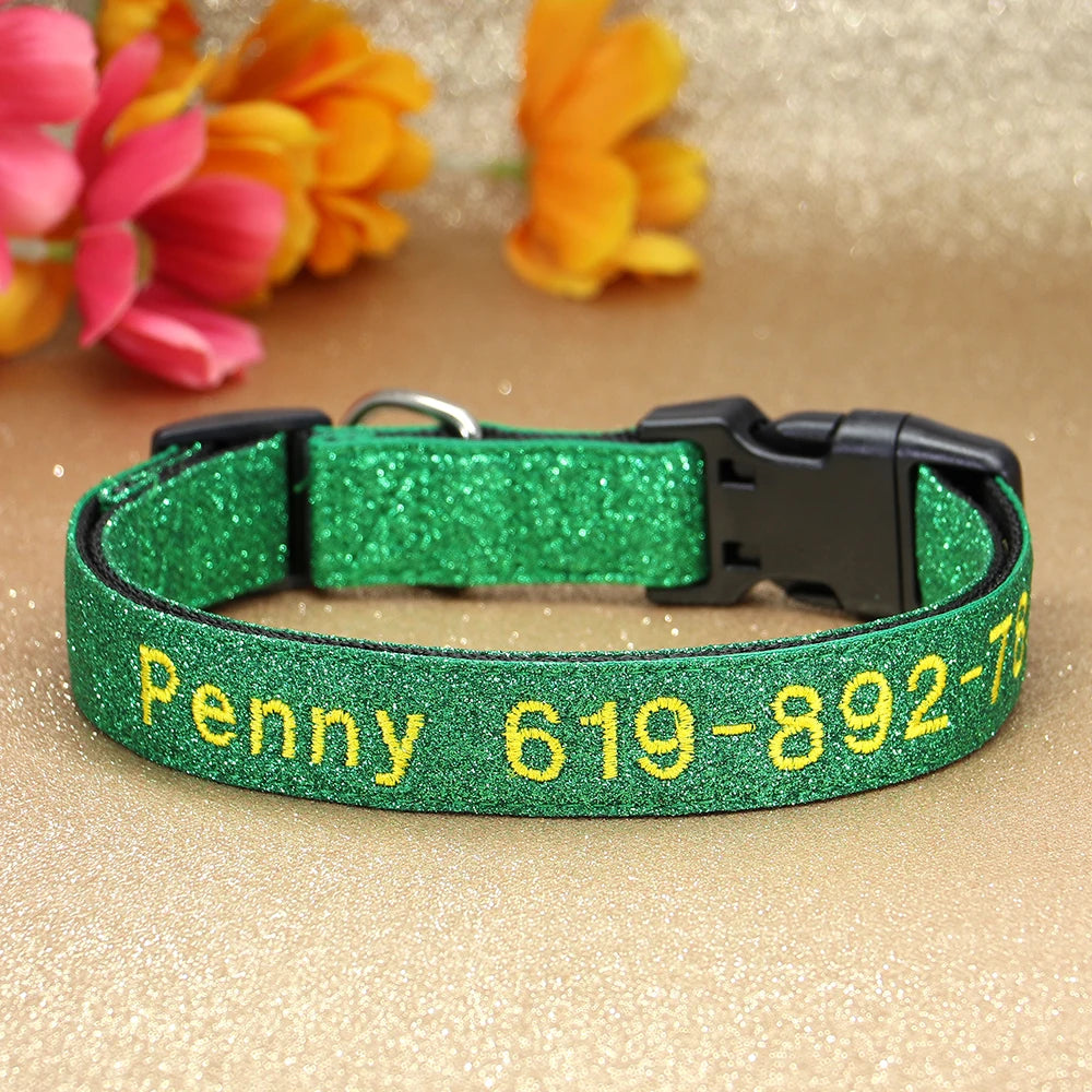 ✨ Personalized Dog Collar with Embroidered Name & Phone Number – Keep Your Pup Safe in Style!