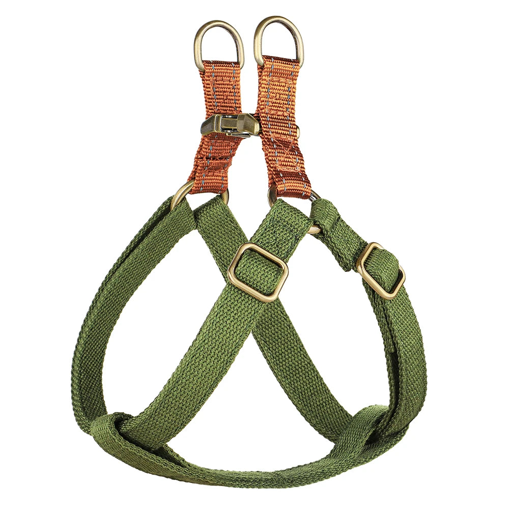 Mesh Nylon Dog Harness Puppy Cat Harness Vest Adjustable Walking Vests For Small Medium Dogs Chihuahua Pitubull Yorkshire