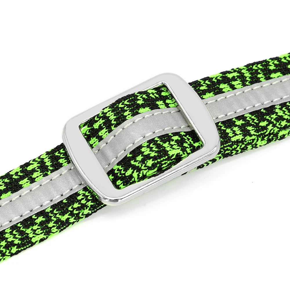 Adjustable Personalized Dog Collar – Custom Engraved Nylon Pet ID Collar | For Small, Medium & Large Dogs