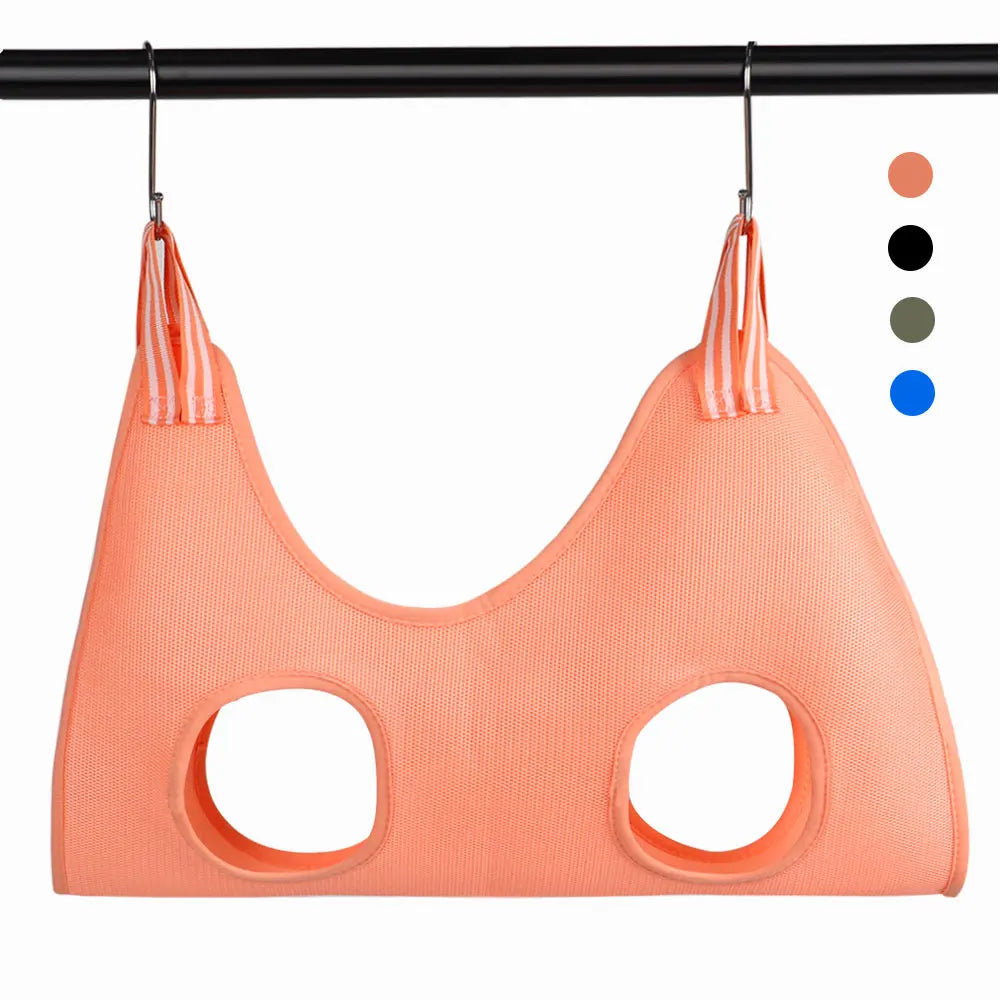 Cat & Small Dog Grooming Hammock Helper – Restraint Bag for Nail Clipping, Bathing & Trimming