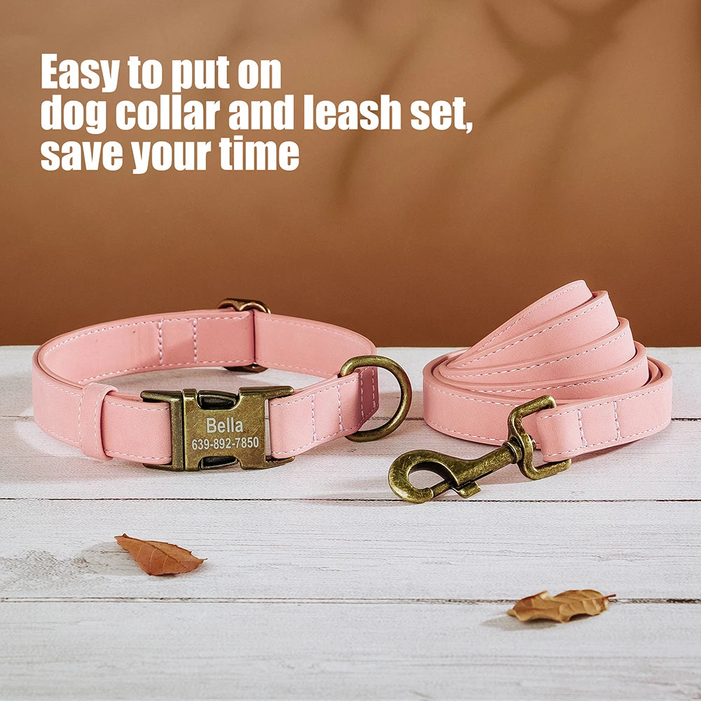 🦴 Personalized Dog Collars Collection – Custom Engraved, Stylish & Secure 🐾