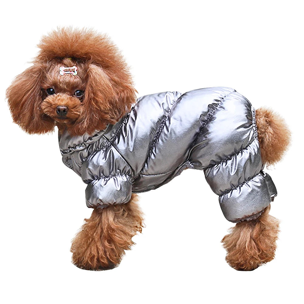 Warm Dog Clothes for Small & Medium Breeds - Winter Pet Puppy Coat Jacket