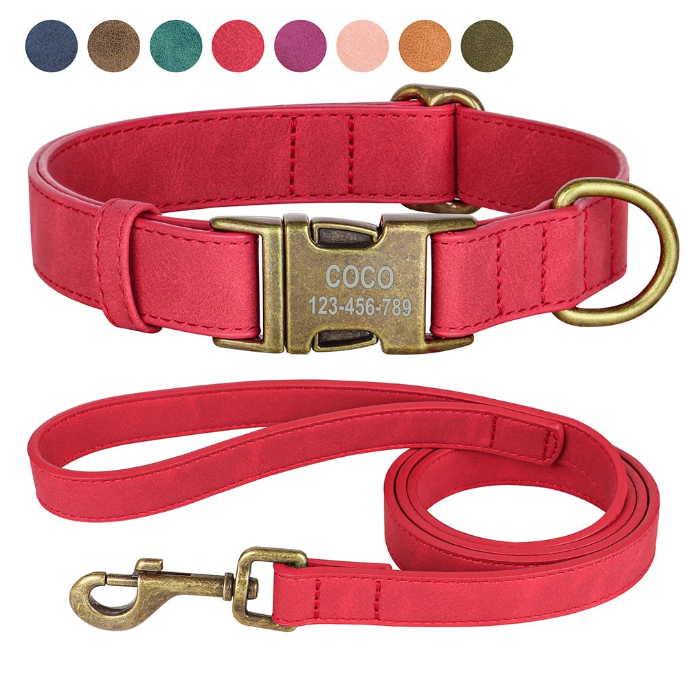 🦴 Personalized Dog Collars Collection – Custom Engraved, Stylish & Secure 🐾
