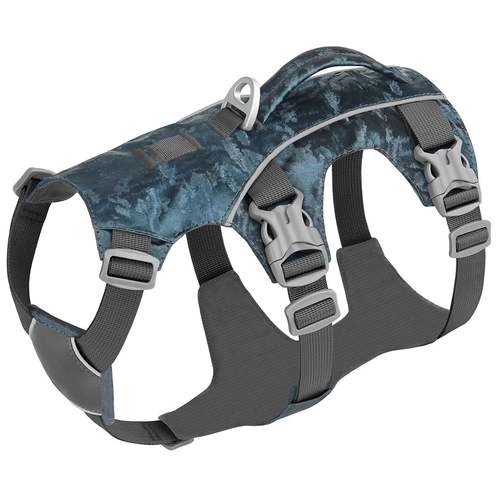 Durable Large Dog Harness – Reflective Nylon Dog Vest with Handle for Medium & Large Dogs (Walking & Training)