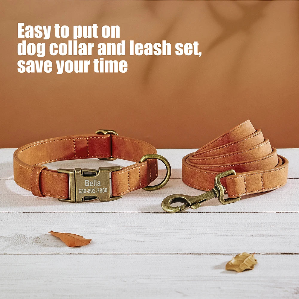 🦴 Personalized Dog Collars Collection – Custom Engraved, Stylish & Secure 🐾