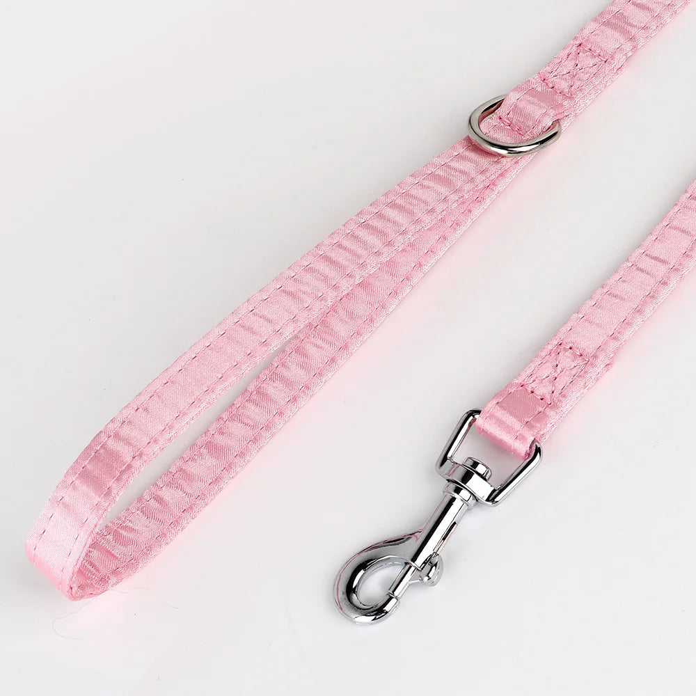 Warm Winter Dog Harness – Bling Rhinestone Fur Vest with Bowtie for Small & Medium Dogs and Cats