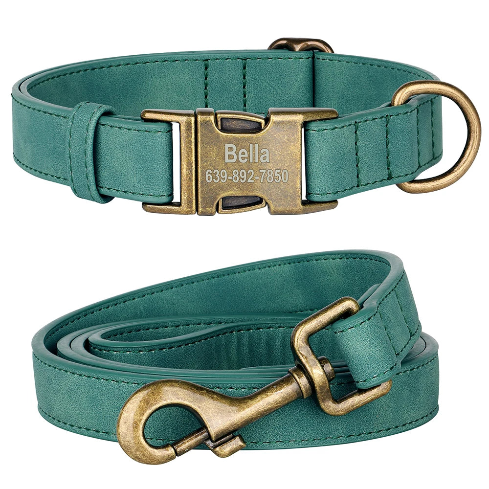🦴 Personalized Dog Collars Collection – Custom Engraved, Stylish & Secure 🐾