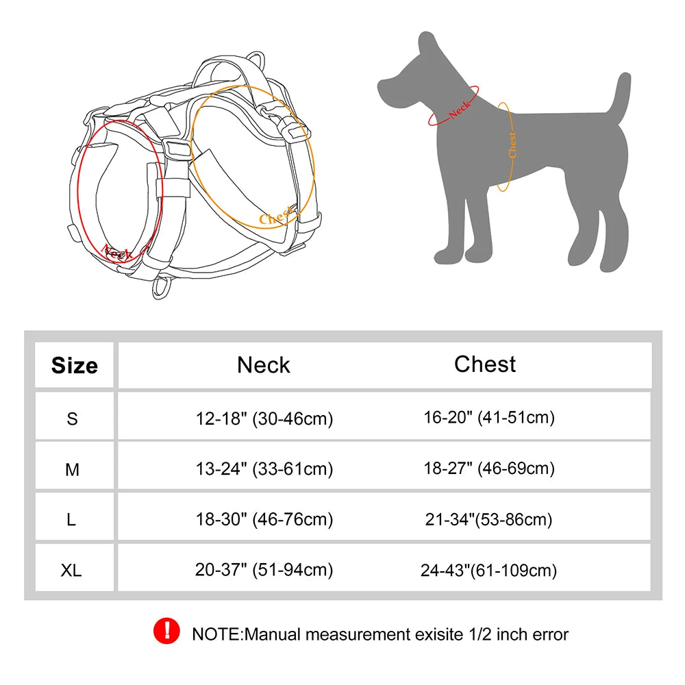 Adjustable Dog Harness Vest Mesh Nylon Pet Vest No Pull Reflective Harness for Small Medium Large Dogs With Handle Pitbull Pug