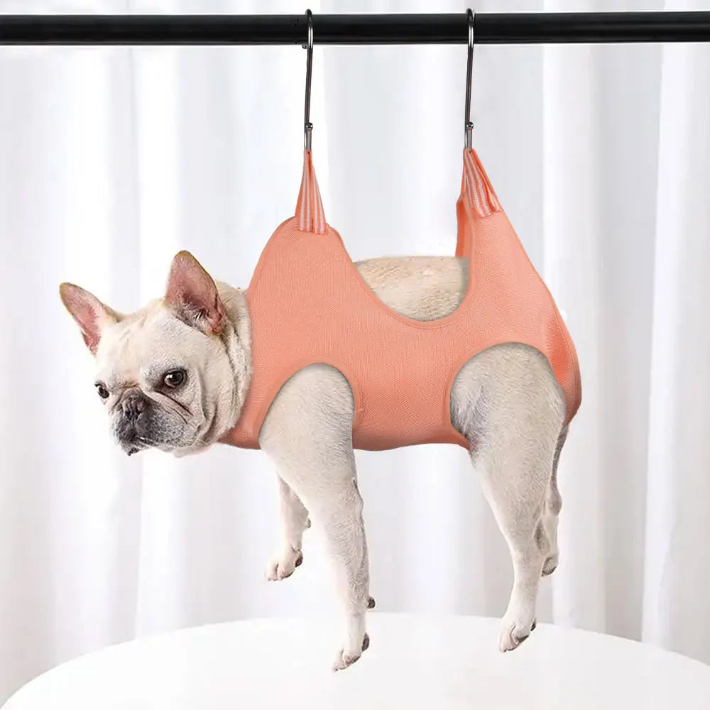 Cat & Small Dog Grooming Hammock Helper – Restraint Bag for Nail Clipping, Bathing & Trimming