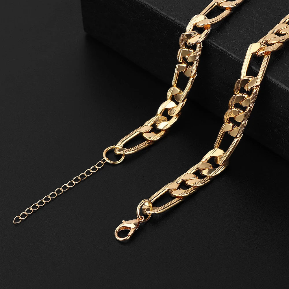 Pet Dog Chain Choke Collar Necklace – Gold Metal Training Collar for Dogs & Cats