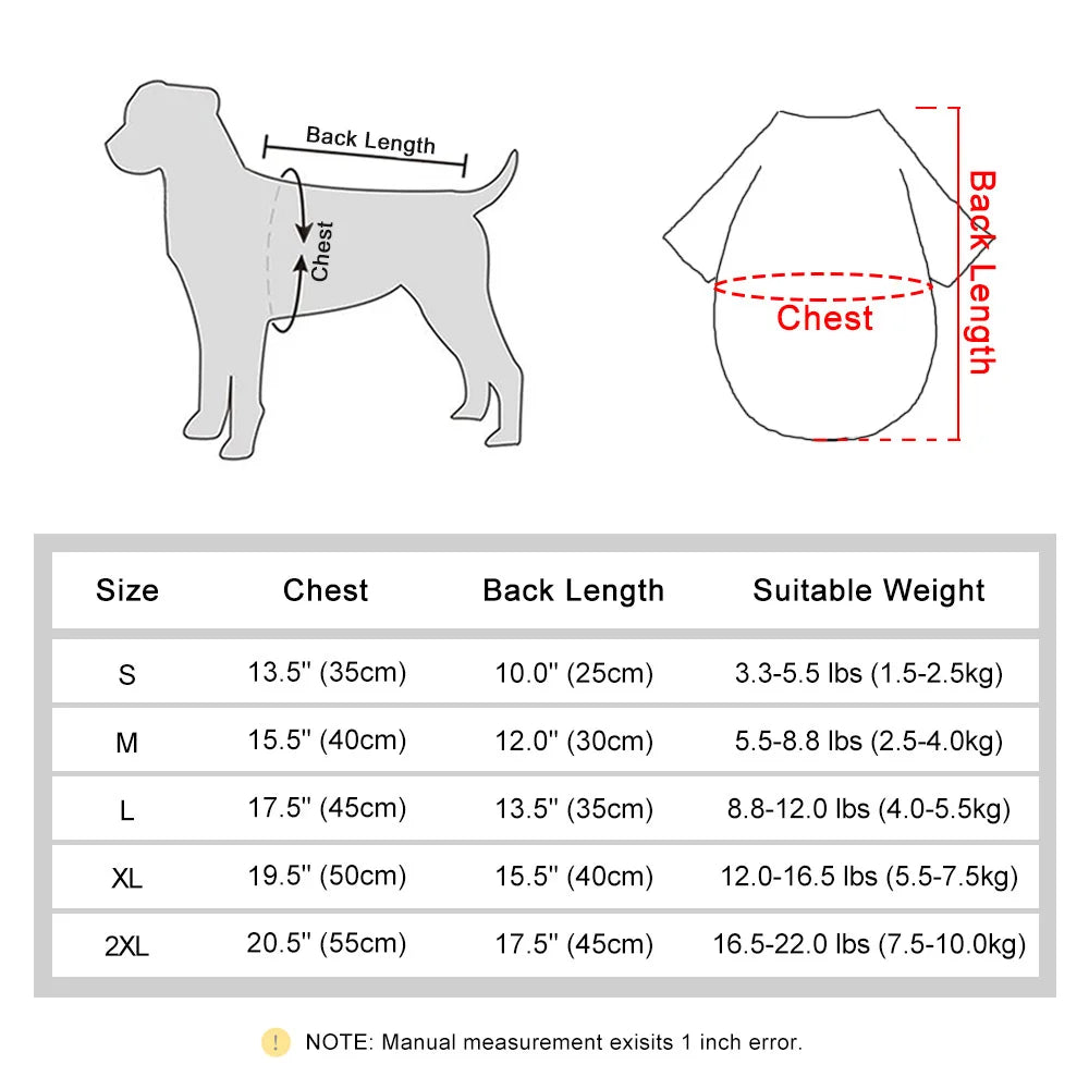 Christmas Dog Clothes – Soft Fleece Vest for Dogs & Cats