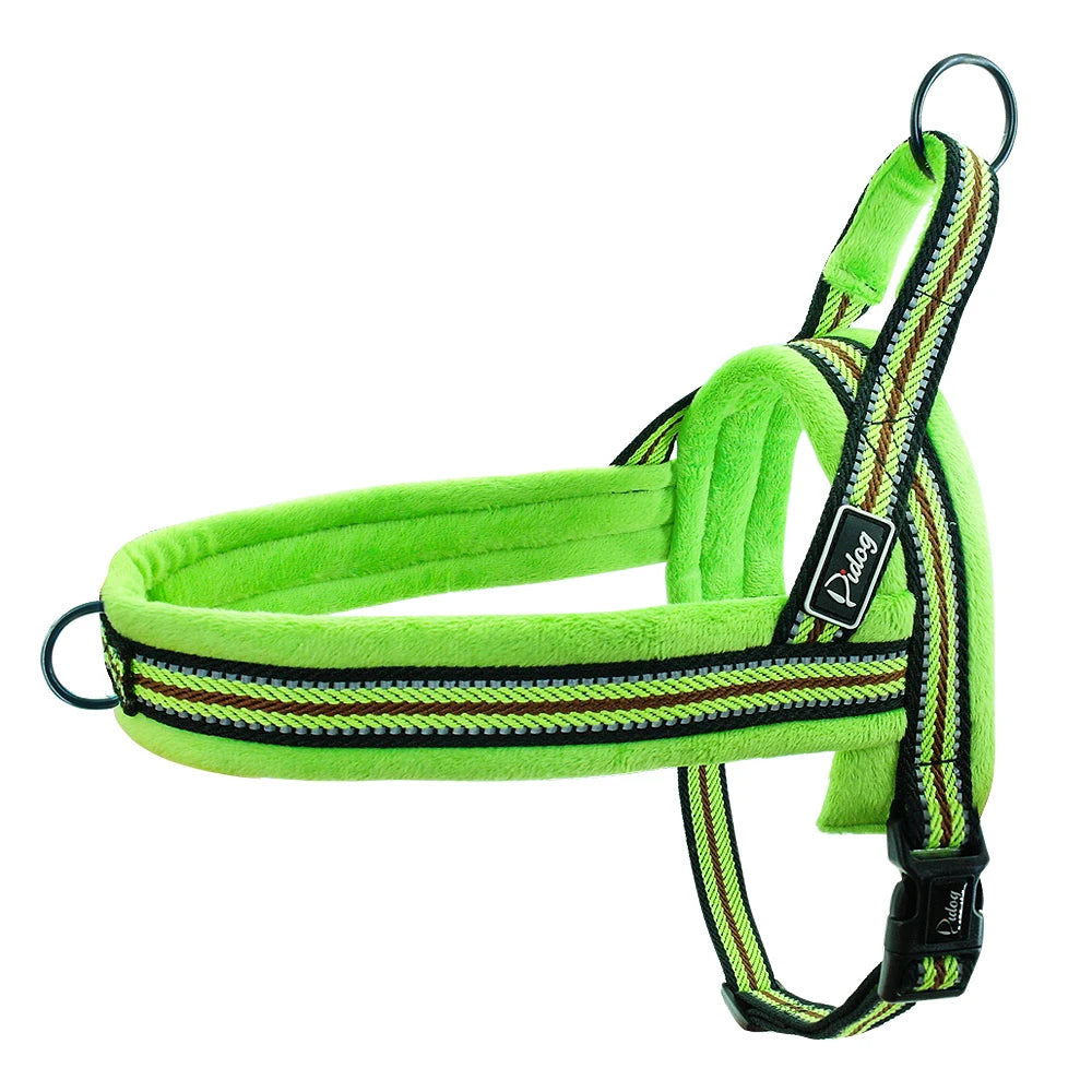 No-Pull Reflective Dog Harness – Adjustable Soft Padded Vest for Small, Medium & Large Dogs