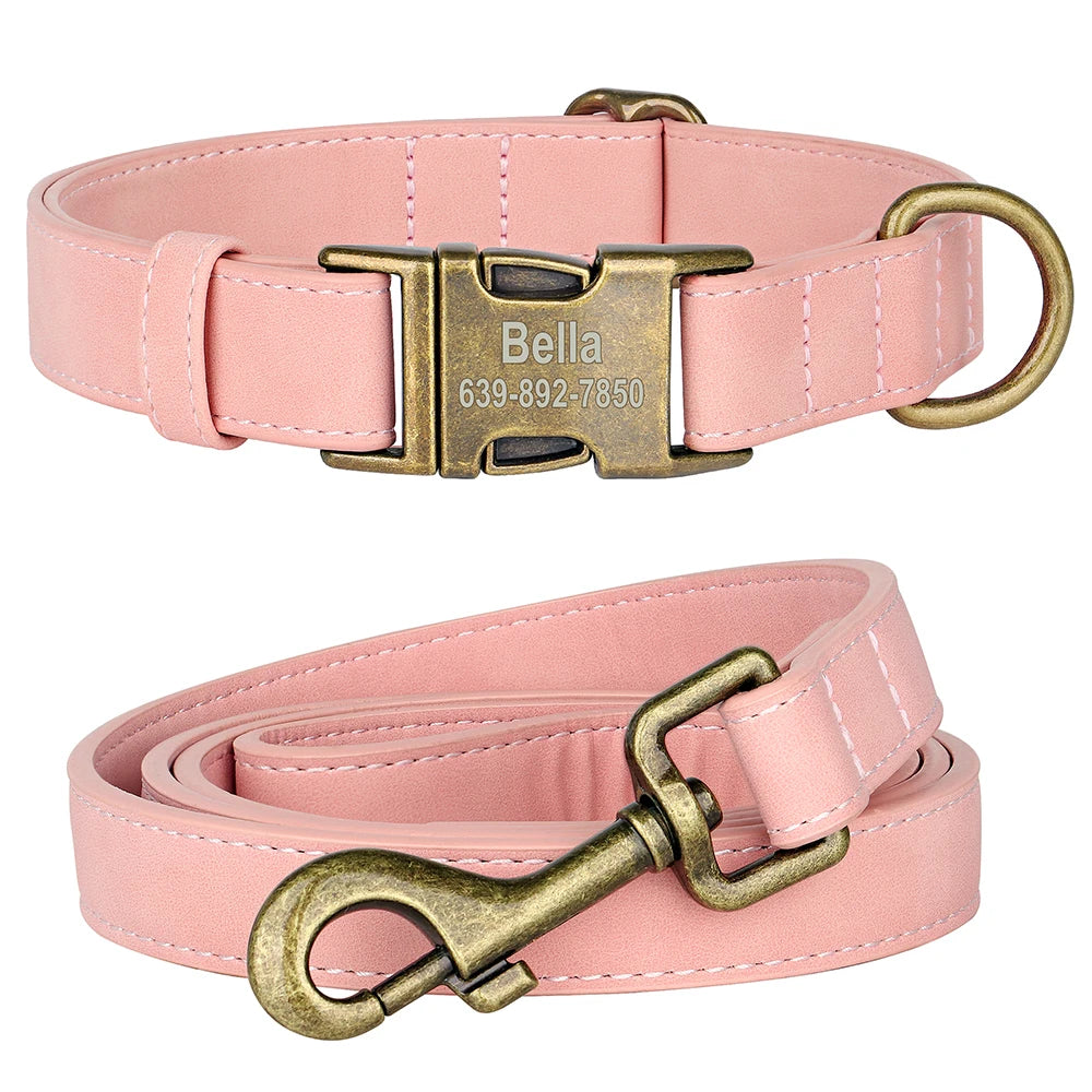 🦴 Personalized Dog Collars Collection – Custom Engraved, Stylish & Secure 🐾