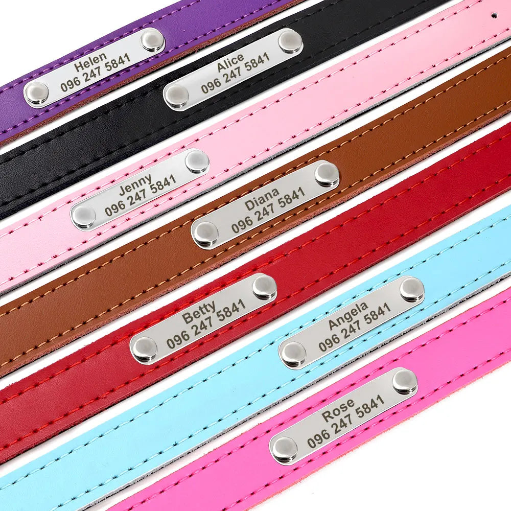 Cool Spiked Studded Leather Dog Collar – Durable Strong Collar for Medium & Large Dogs (Pitbull, Bulldog, Boxer)