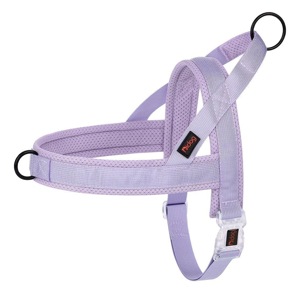 Adjustable Nylon Dog Harness Colorful Pet Dogs Vest Harness With Quicklace Control Handle for Small Medium Large Dogs Chihuahua