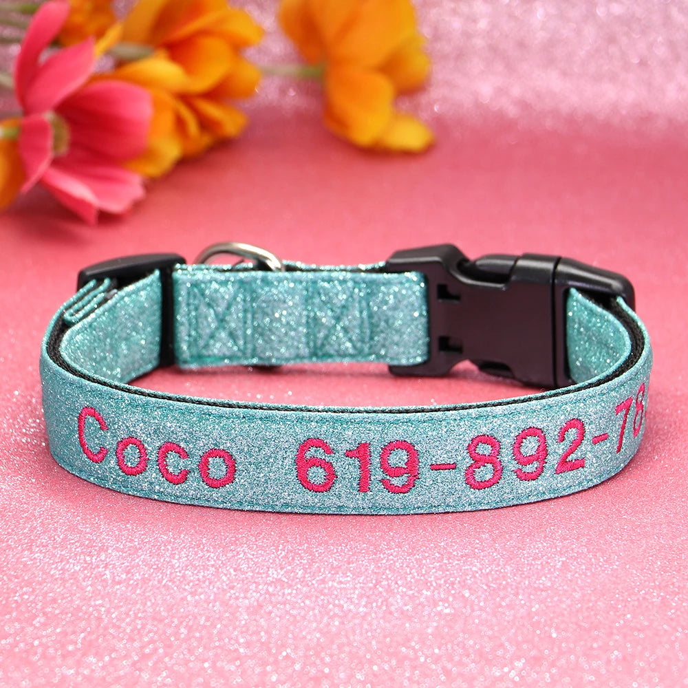 ✨ Personalized Dog Collar with Embroidered Name & Phone Number – Keep Your Pup Safe in Style!