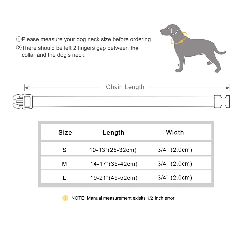 Luxury Rhinestone Dog Chain Collar – Diamond Style Pet Necklace | Fashion Gold & Silver Chain for Small & Medium Dogs
