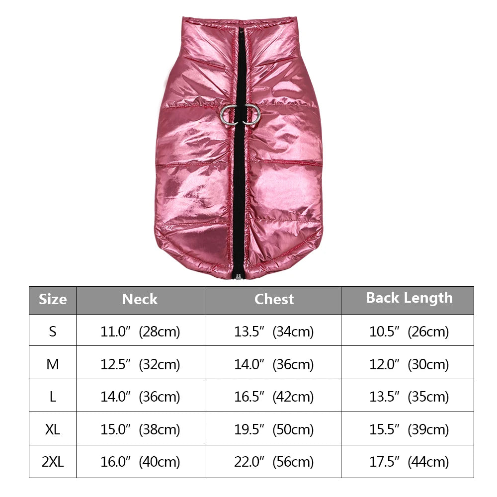 Waterproof Dog Coat with Hood – Warm Winter Jacket for Small, Medium & Large Dogs
