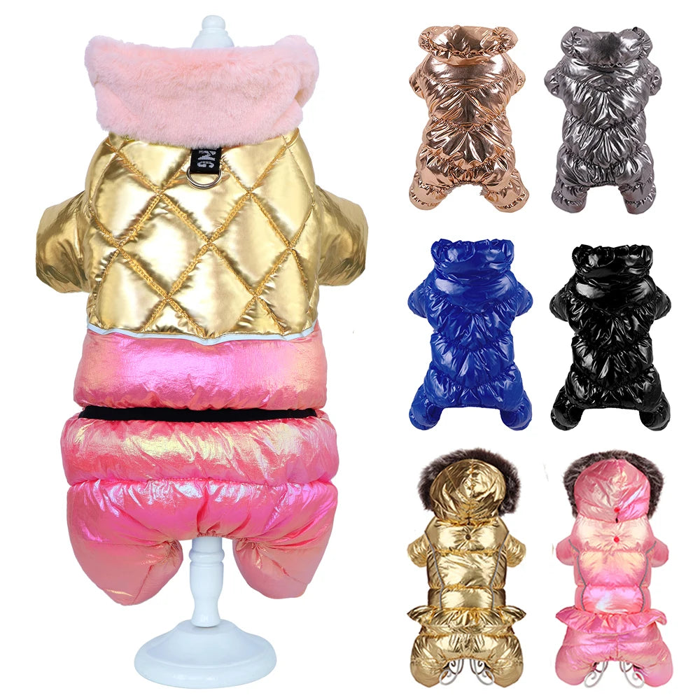 Warm Winter Dog Coat – Waterproof Jacket for Small & Medium Breeds