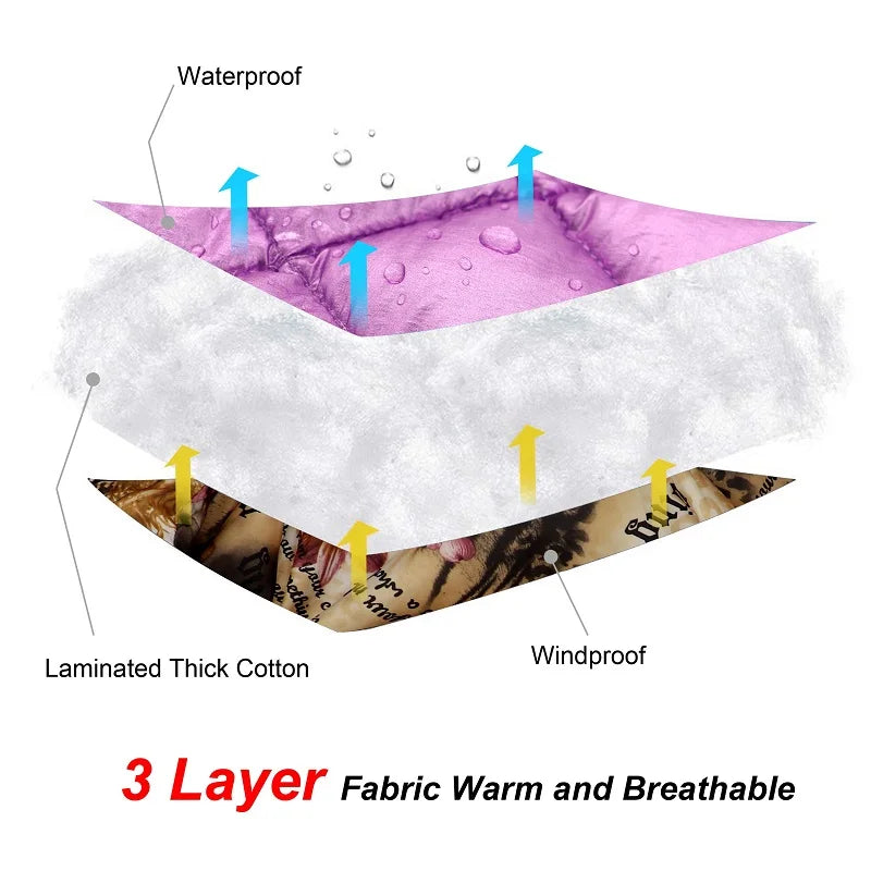 Warm Winter Dog Coat – Waterproof Jacket for Small & Medium Breeds